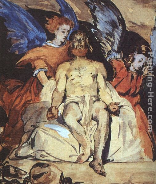 Eduard Manet Christ with Angels